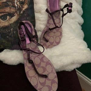 Coach Sandals Size 10
